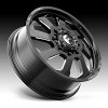 Fuel FF39D 8-Lug Gloss Black Milled Forged Dually Custom Truck Wheels 4